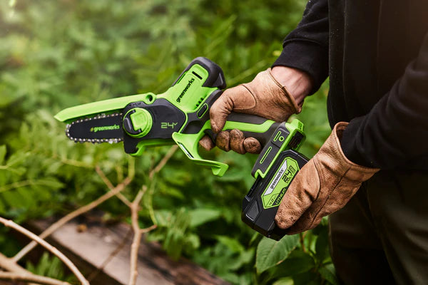 Greenworks 24V Mini-Kettensäge